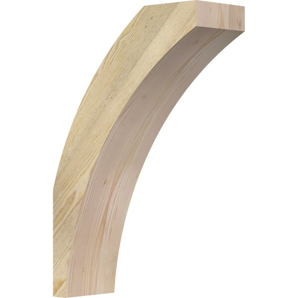 Ekena Millwork 6"W x 16"D x 24"H Thorton Rough Sawn Knee Brace, Douglas Fir BRC06X16X24THR00RDF - main